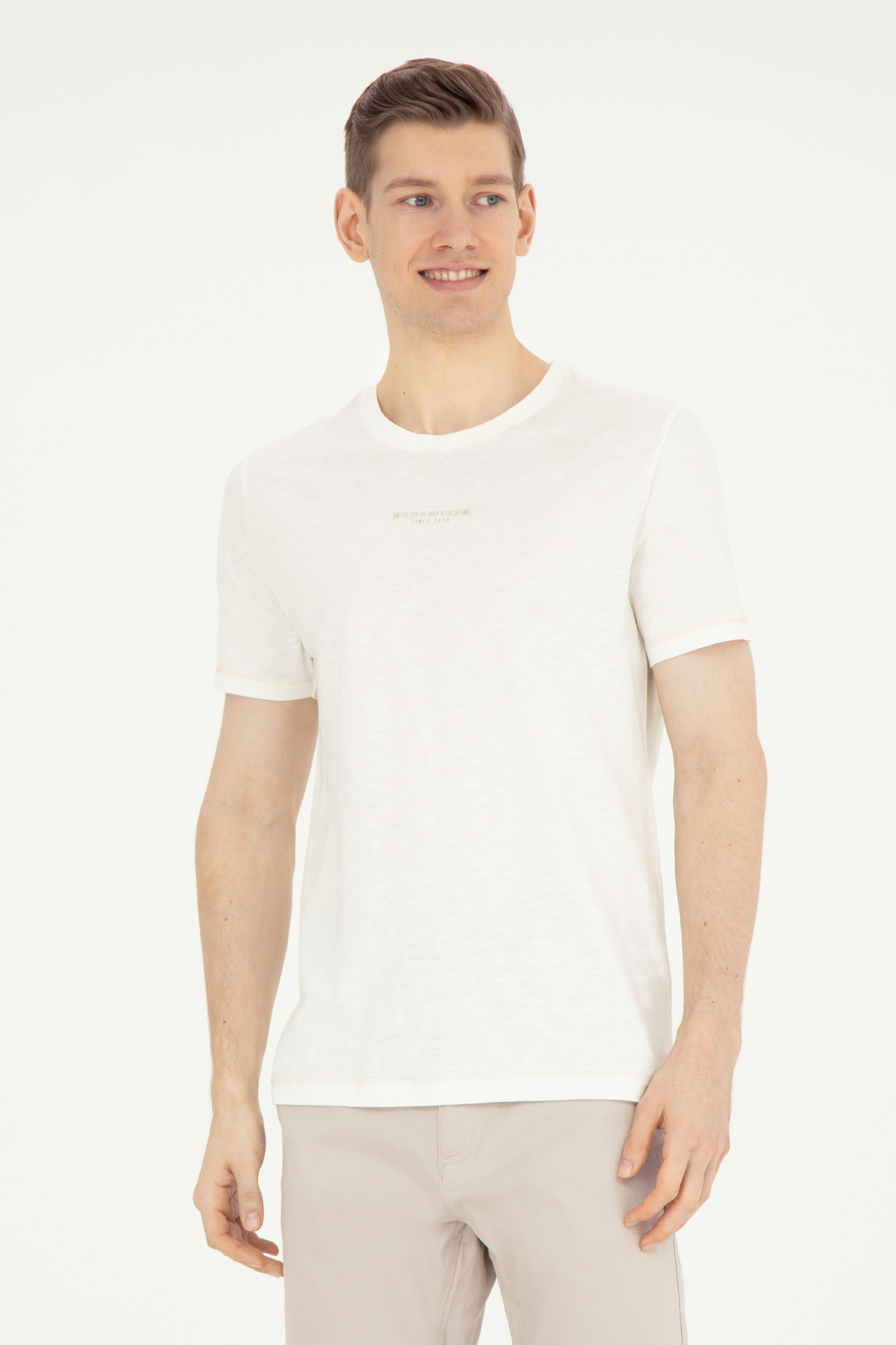 

Футболка мужская US Polo Assn G081SZ0110HAZBA белая XL, Белый, G081SZ0110HAZBA