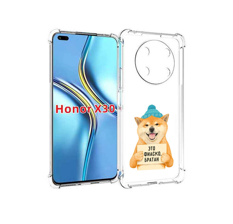 

Чехол MyPads фиаско для Honor X30 / Magic4 Lite 5G, Прозрачный, Tocco