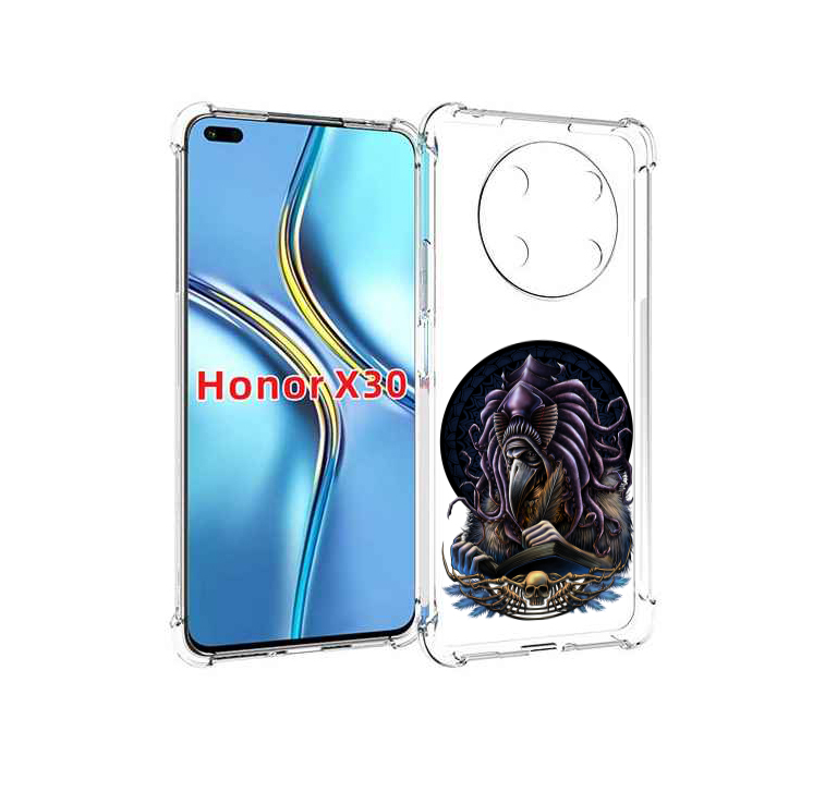 

Чехол MyPads умный ворон для Honor X30 / Magic4 Lite 5G, Прозрачный, Tocco