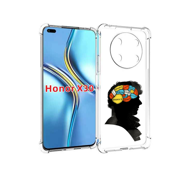 

Чехол MyPads темный рисунок для Honor X30 / Magic4 Lite 5G, Прозрачный, Tocco
