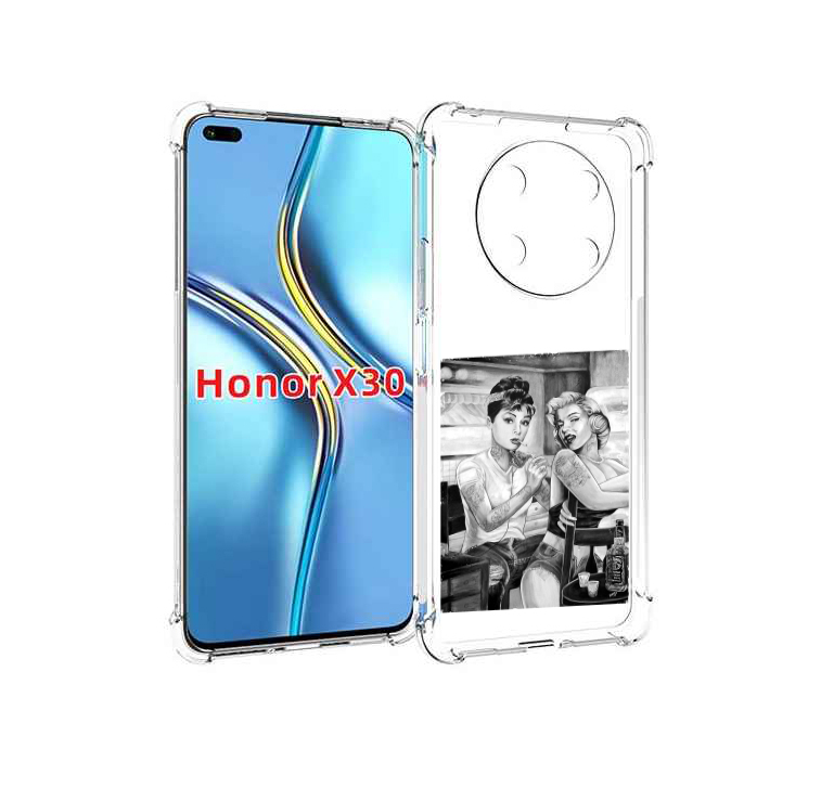

Чехол MyPads тату мастер для Honor X30 / Magic4 Lite 5G, Прозрачный, Tocco