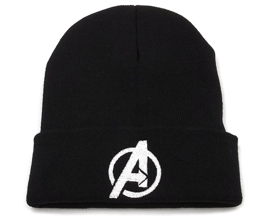 

Шапка с лого фильма Мстители Avengers, Черный, Avengers