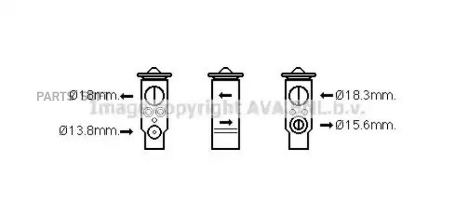 

AVA Клапан расширительный системы кондиционирования