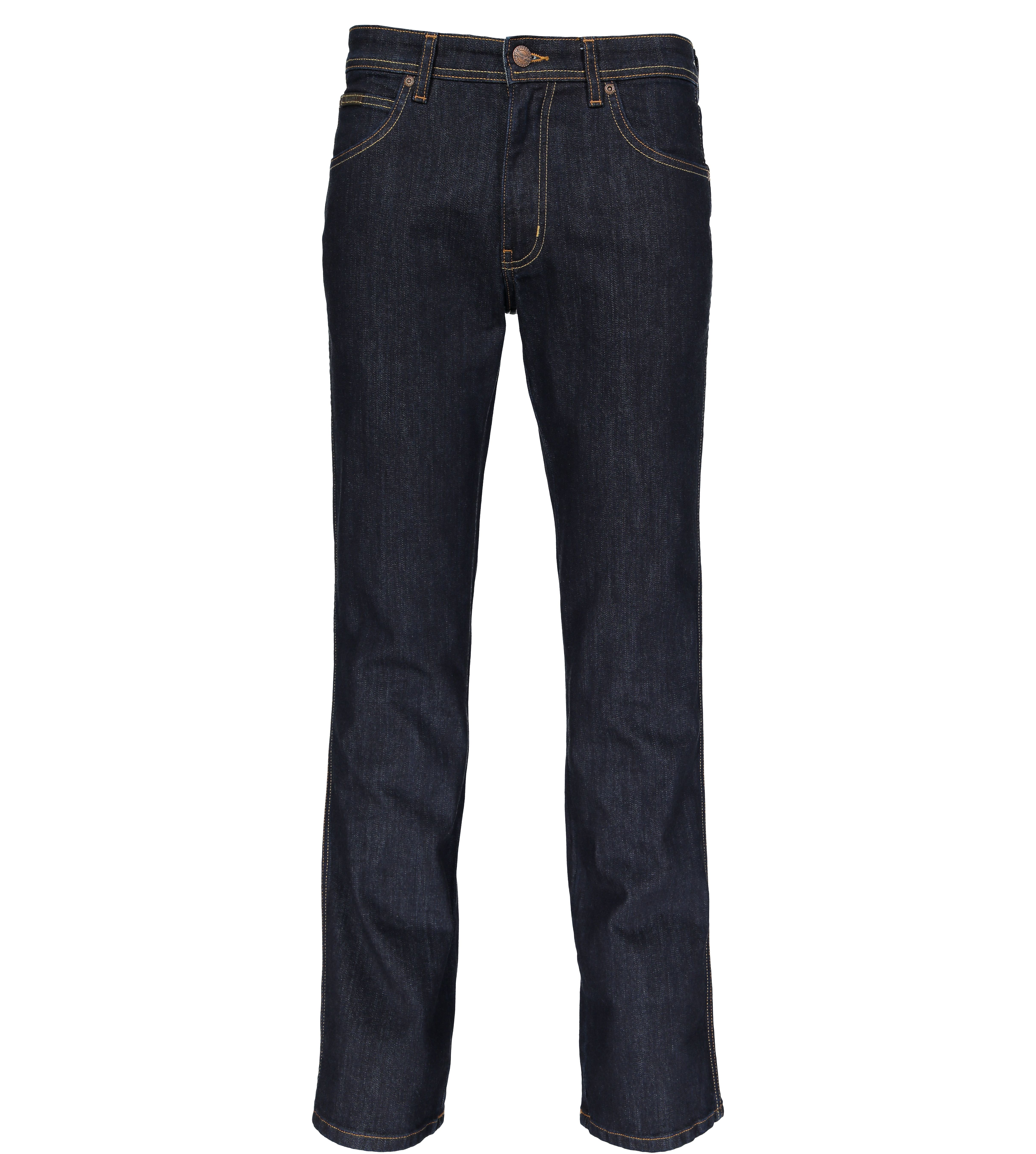 фото Джинсы мужские wrangler arizona stretch rinsewash синие 32/30