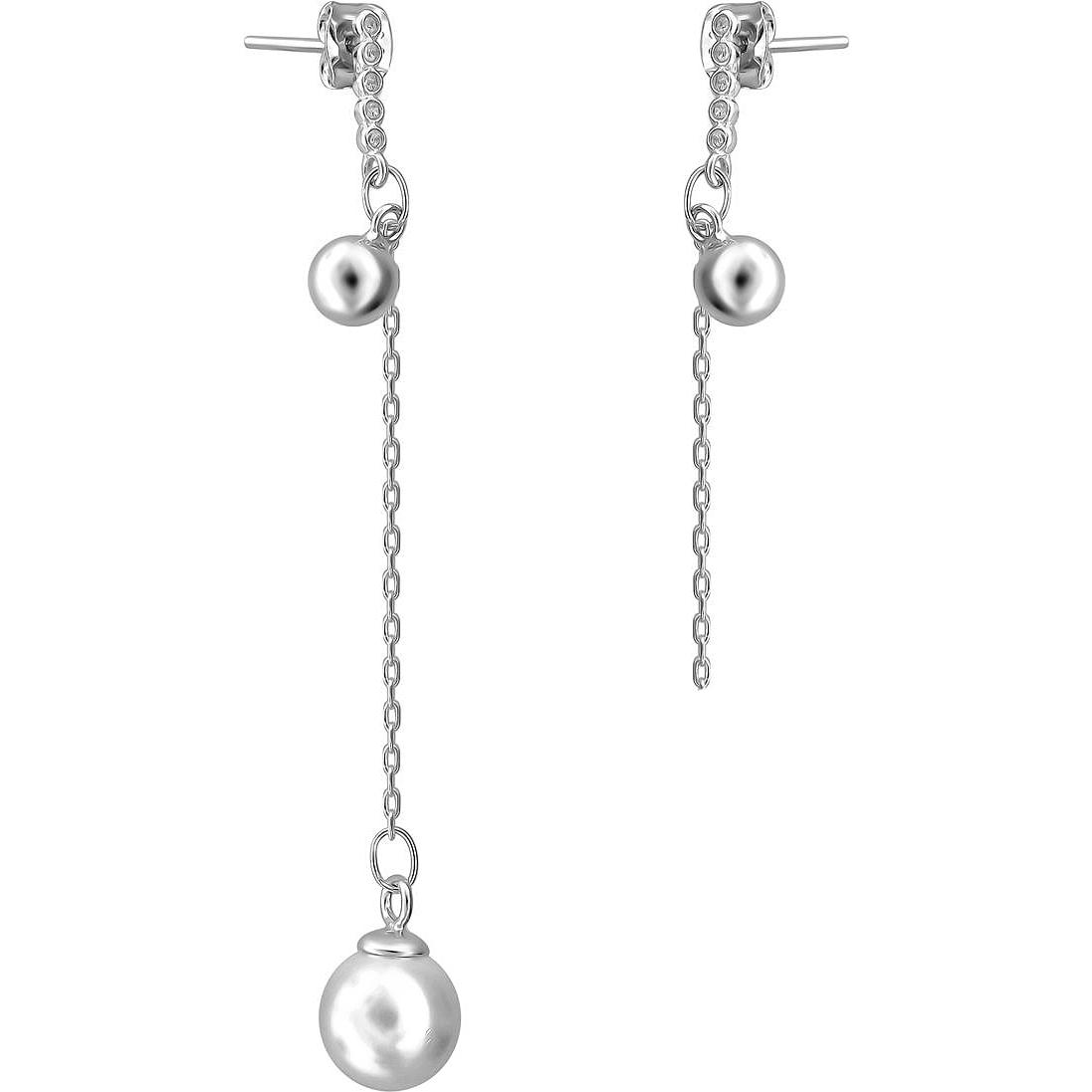 

Серьги женские из серебра Эстет С34С25G2LX0875, жемчуг/фианит, С34С25G2LX0875