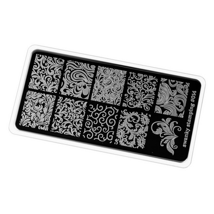 

Пластина Swanky Stamping для стемпинга №14
