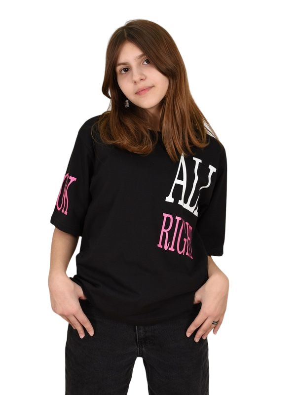 

Футболка детская LIDEKO kids 657-23, черный, 158, 657-23