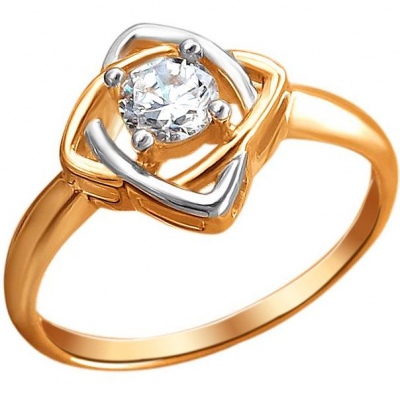 

Кольцо из серебра р. , Эстет 01К1513032АР, фианит, 01К1513032АР