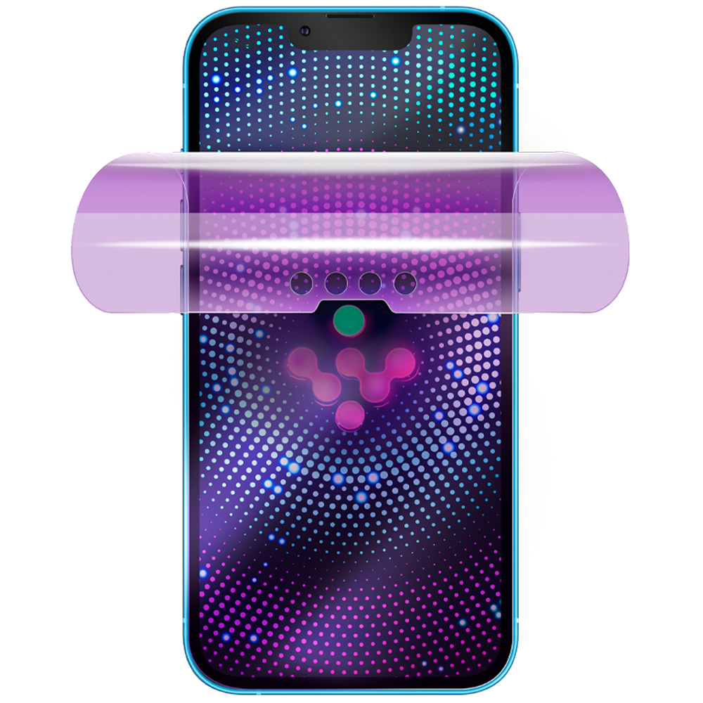 

Гидрогелевая пленка iPhone 14, iPhone 13/13 Pro, iGrape (Анти-blue-ray), Гидрогелевая пленка для iPhone
