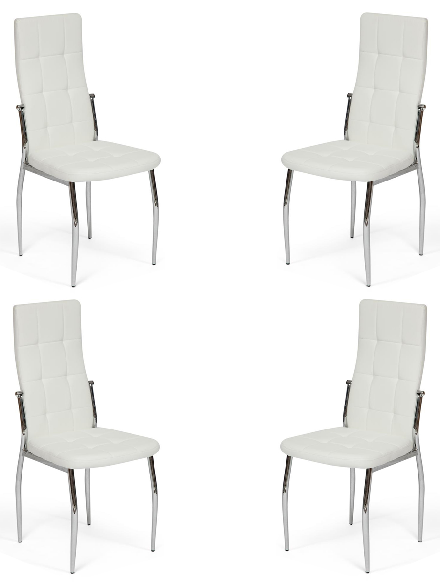 

Стул TetChair ELFO ( mod.35 ), хром/белый, ELFO ( mod.35 )