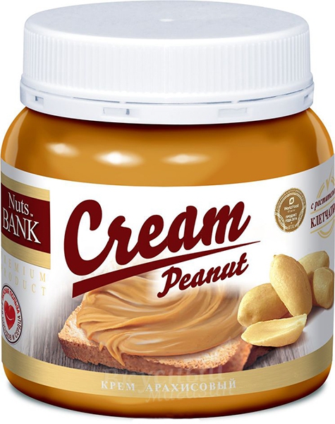 

Арахисовая паста Nuts Bank Cream, 250 гр.