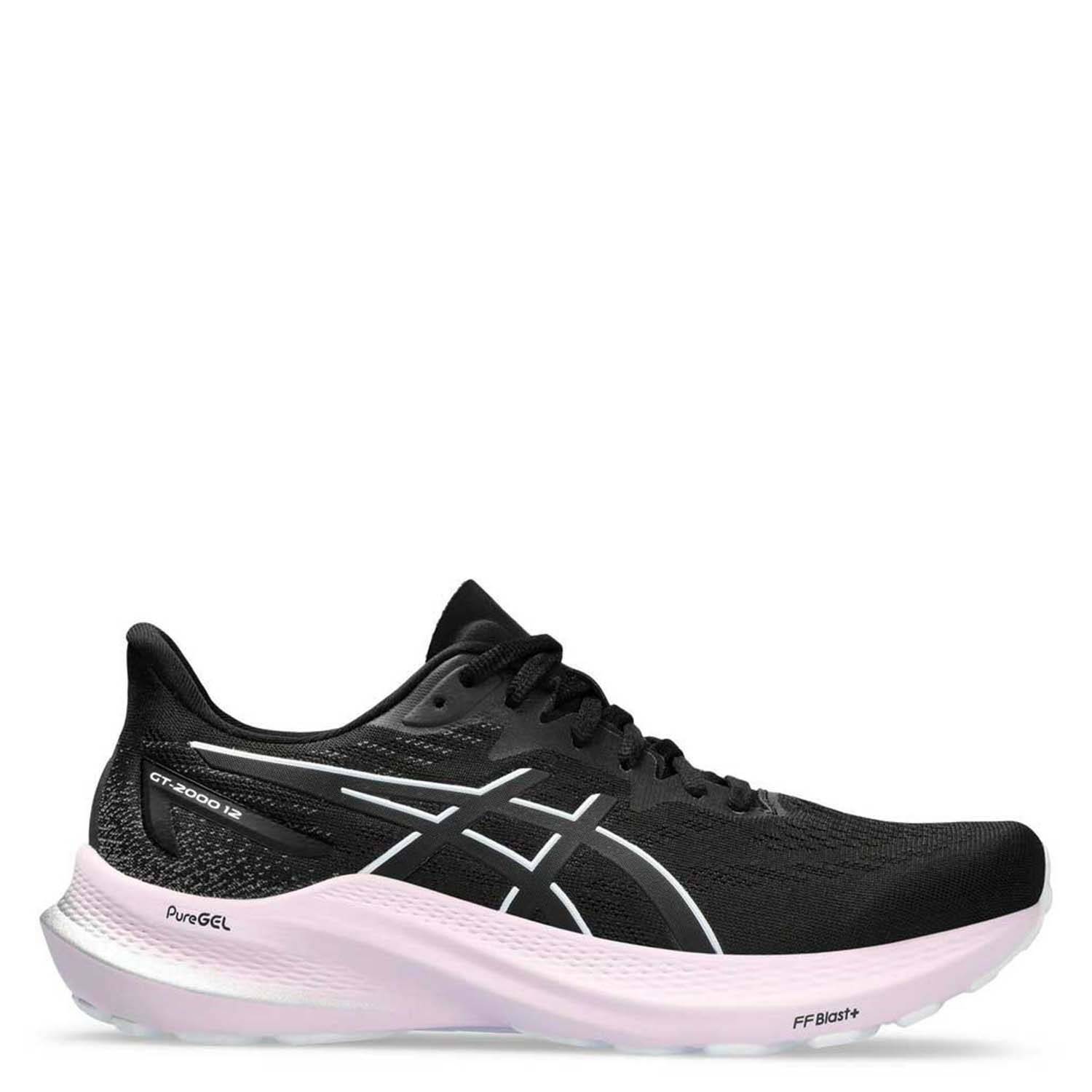 Спортивные кроссовки унисекс Asics Gt-2000 12 черные 7 US