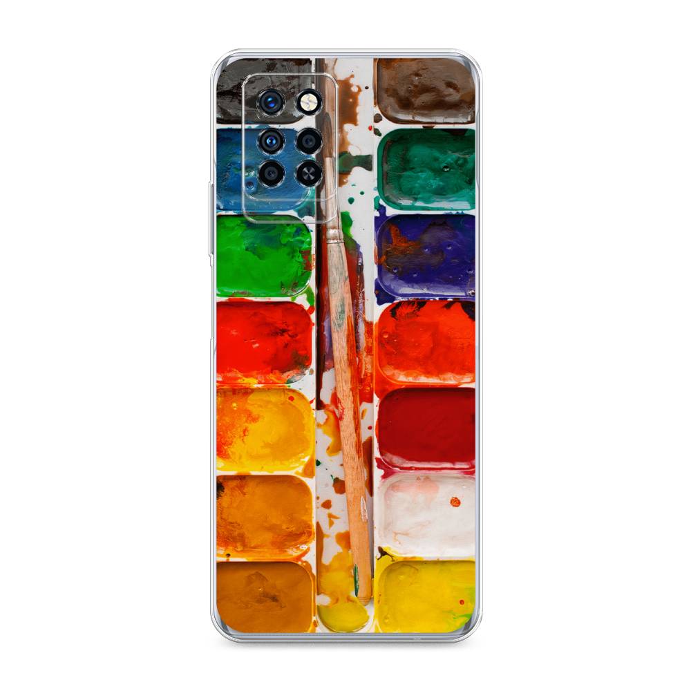 

Чехол на Infinix Note 10 Pro "Акварель", 3100150-4