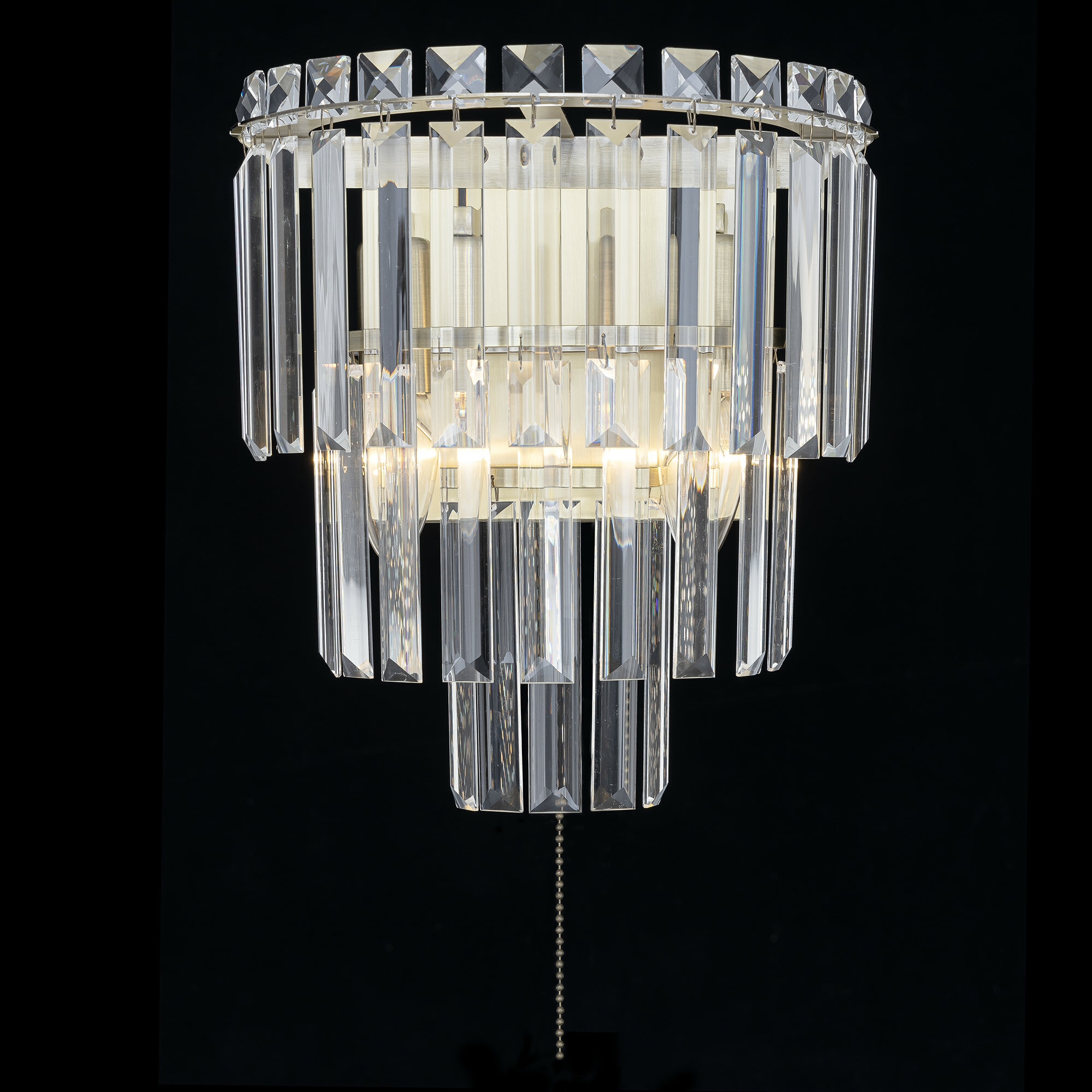 

Бра Citilux Фонда хрустальное с выключателем Бронза CL303323, CL303323