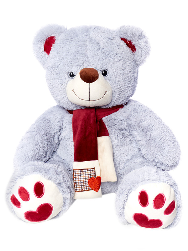 

Мягкая игрушка Медведь Childrenfun 60см Серый T01951, M60S