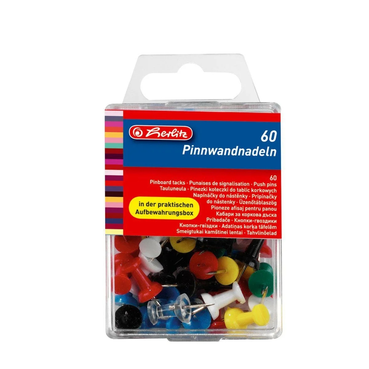 

Гвоздики Herlitz для пробковой доски 60 шт