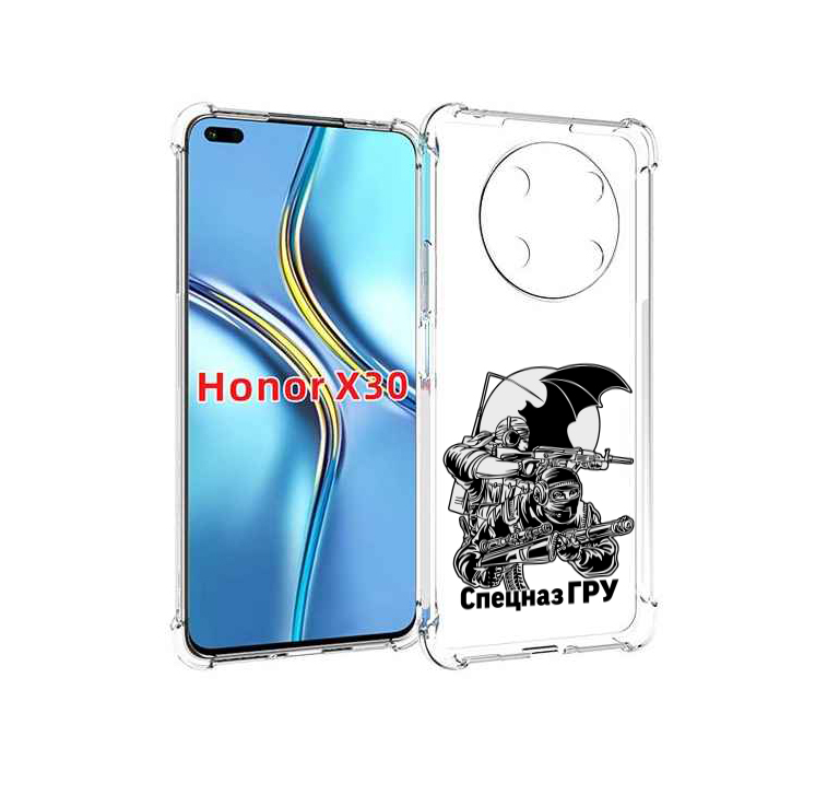 

Чехол MyPads спецназ гру для Honor X30 / Magic4 Lite 5G, Прозрачный, Tocco