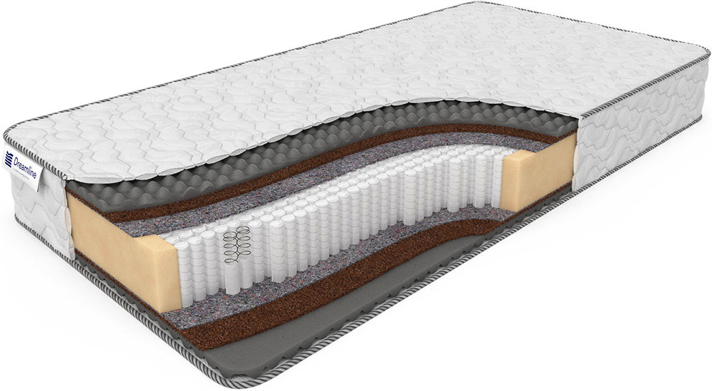 

Матрас Dreamline Coal Memory Space Massage S2000 95х220, Белый, Coal Memory Space Massage S2000