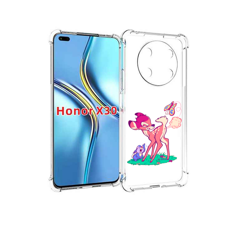 

Чехол MyPads смешной олененок для Honor X30 / Magic4 Lite 5G, Прозрачный, Tocco