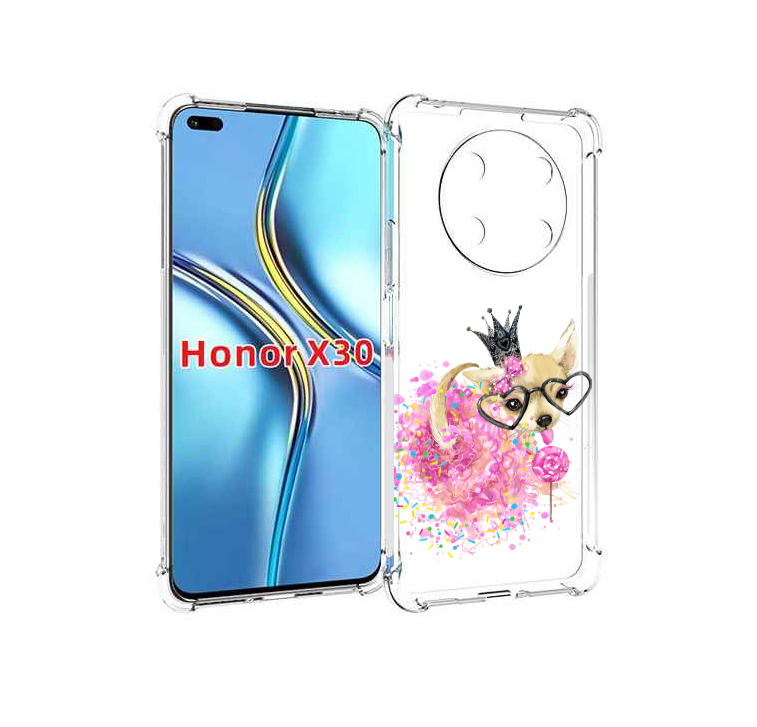 

Чехол MyPads сладкая принцесса для Honor X30 / Magic4 Lite 5G, Прозрачный, Tocco
