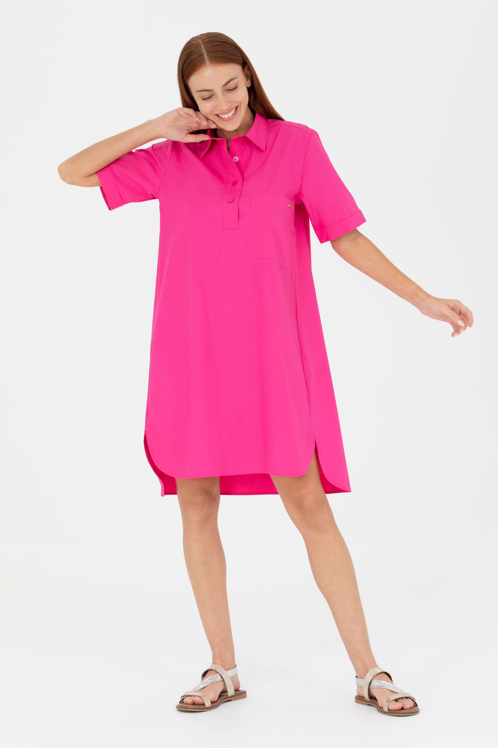 

Платье женское US Polo Assn G082SZ0320AFTA розовое 40, Розовый, G082SZ0320AFTA