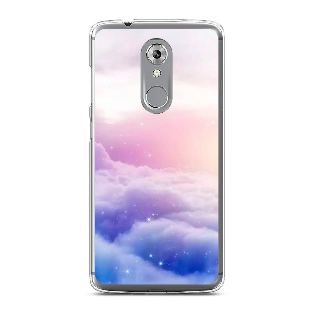 

Чехол на ZTE Axon 7 "Небеса", Голубой;белый;розовый, 131450-2