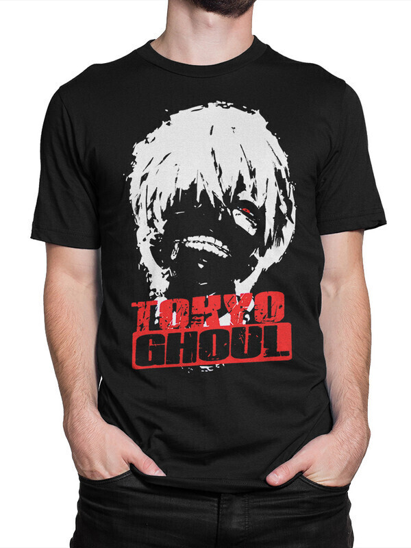 

Футболка мужская Dream Shirts Токийский гуль 10009442 черная XL, Токийский гуль 10009442