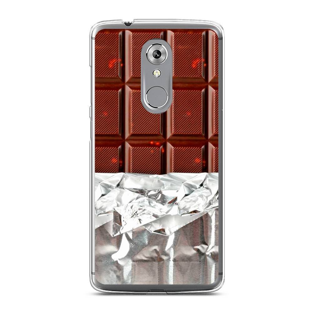 

Чехол на ZTE Axon 7 "Шоколад в обертке", Коричневый, 131450-6