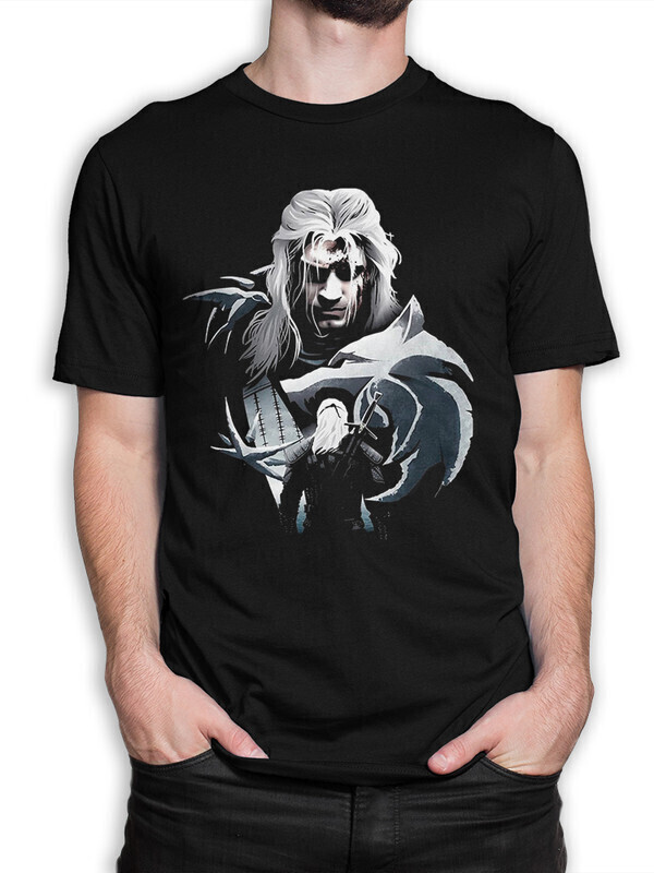 

Футболка мужская Dream Shirts Ведьмак Геральт 10009432 черная S, Ведьмак Геральт 10009432