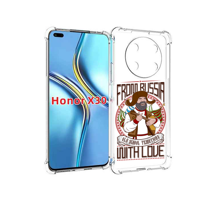 

Чехол MyPads русский мужчина для Honor X30 / Magic4 Lite 5G, Прозрачный, Tocco