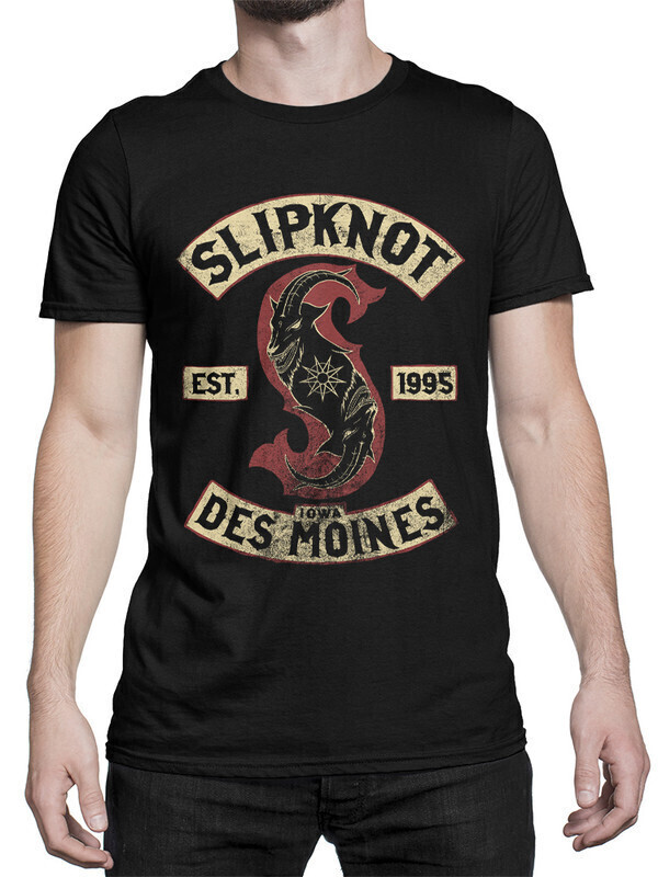 

Футболка мужская Dream Shirts Slipknot 10009422 черная L, Slipknot 10009422