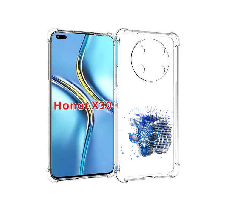 

Чехол MyPads расплывчатая зебра для Honor X30 / Magic4 Lite 5G, Прозрачный, Tocco