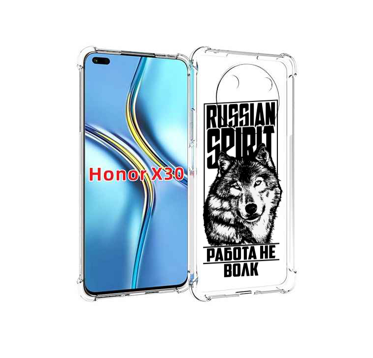 

Чехол MyPads работа не волк для Honor X30 / Magic4 Lite 5G, Прозрачный, Tocco