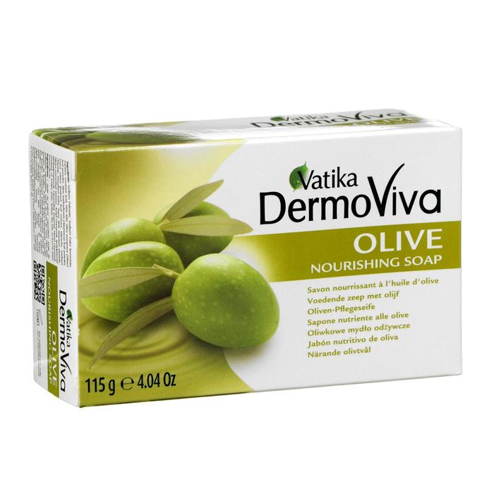 Мыло Vatika Naturals Olive Soap - с экстрактом оливы 115 гр. fiori dea мыло кусковое ирис и глициния fiori dea iris and wisteria scented soap