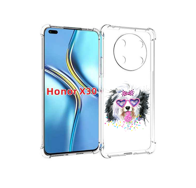 

Чехол MyPads пушистик для Honor X30 / Magic4 Lite 5G, Прозрачный, Tocco