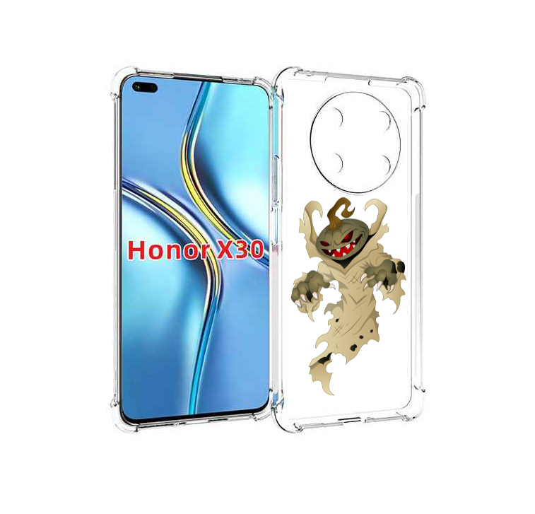 

Чехол MyPads призрак хэллоуина для Honor X30 / Magic4 Lite 5G, Прозрачный, Tocco