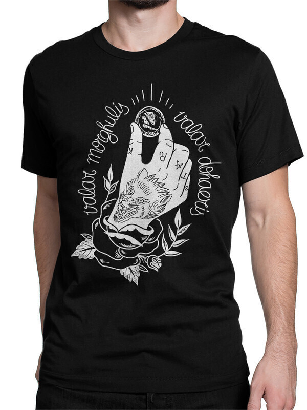 

Футболка мужская Dream Shirts Valar morghulis Valar dohaeris 10009372 черная 3XL, Valar morghulis Valar dohaeris 10009372