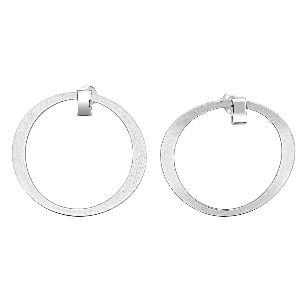 

Серьги-пусеты из серебра Эстет С34С05OR9162, без вставки, С34С05OR9162