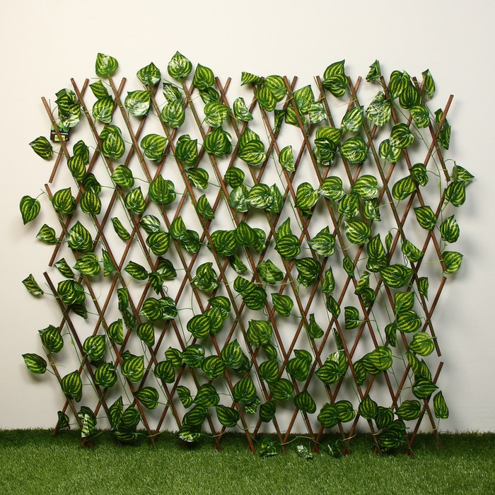 

Ограждение декоративное, 200x75 см, «Лист осины», Greengo, Коричневый;зеленый