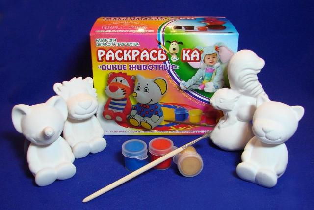 

Престиж Набор для творчества Дикие животные-Слон Раскрась-ка слон/5111 с 5 лет