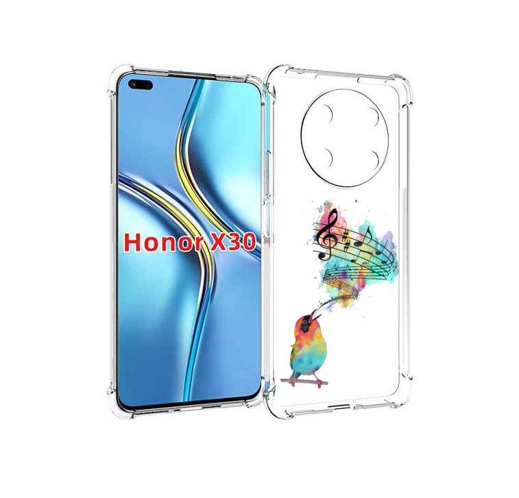 

Чехол MyPads певчая птичка для Honor X30 / Magic4 Lite 5G, Прозрачный, Tocco