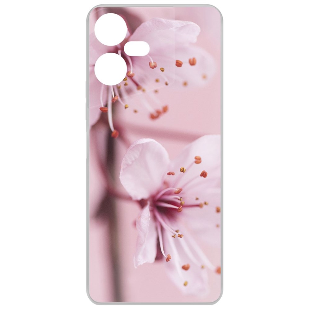 

Чехол-накладка Krutoff Clear Case Весна для TECNO Pova Neo 3, Прозрачный