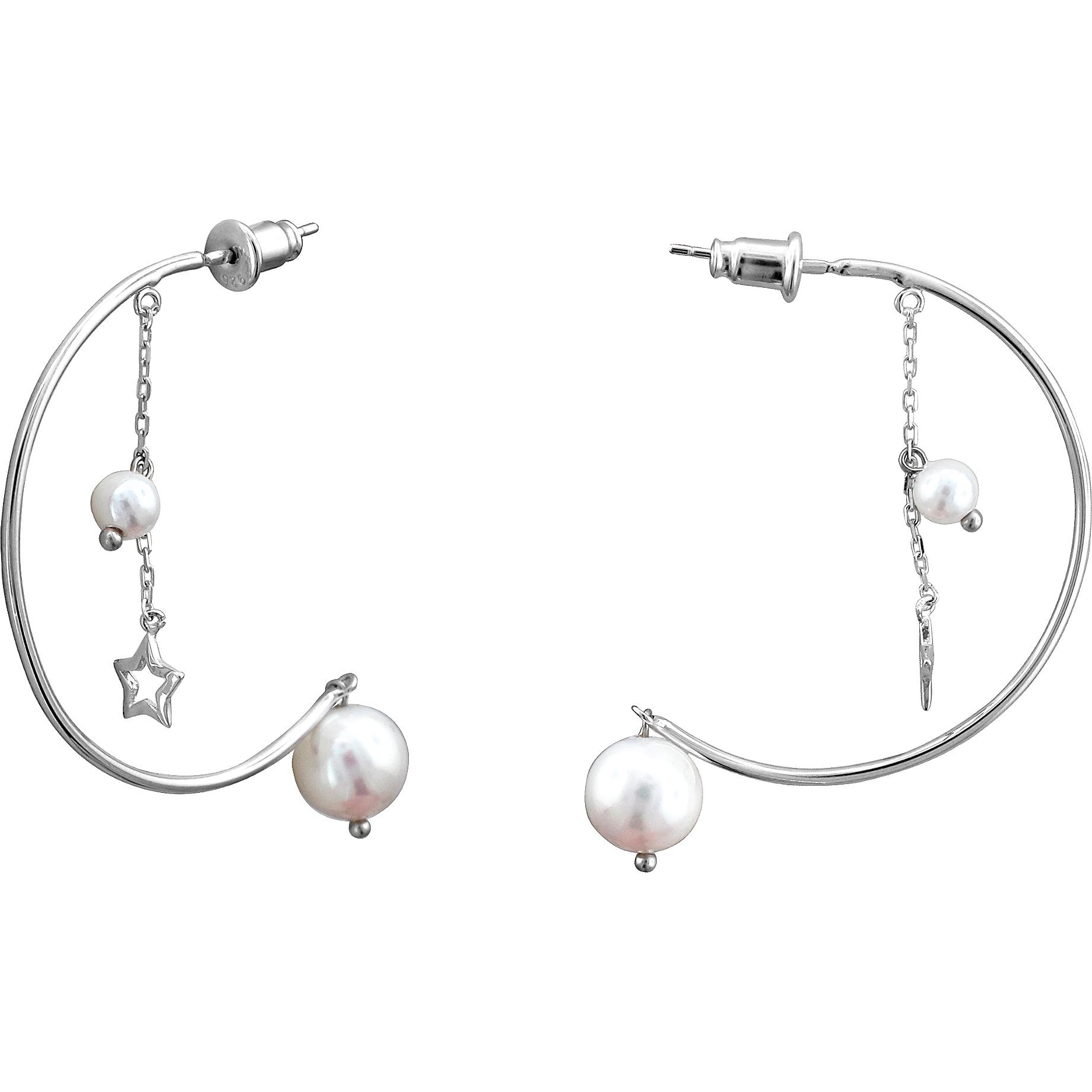 

Серьги женские из серебра Эстет С32С255375, жемчуг, С32С255375