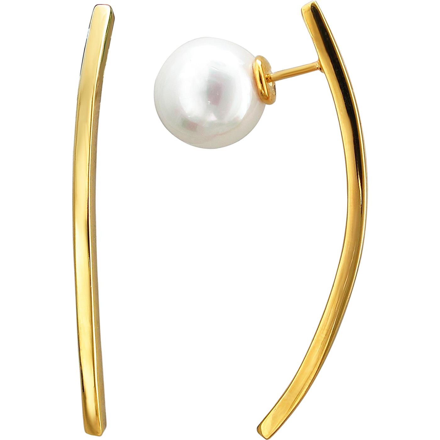

Серьги женские из серебра Эстет С32С250382ПЖ, жемчуг, С32С250382ПЖ