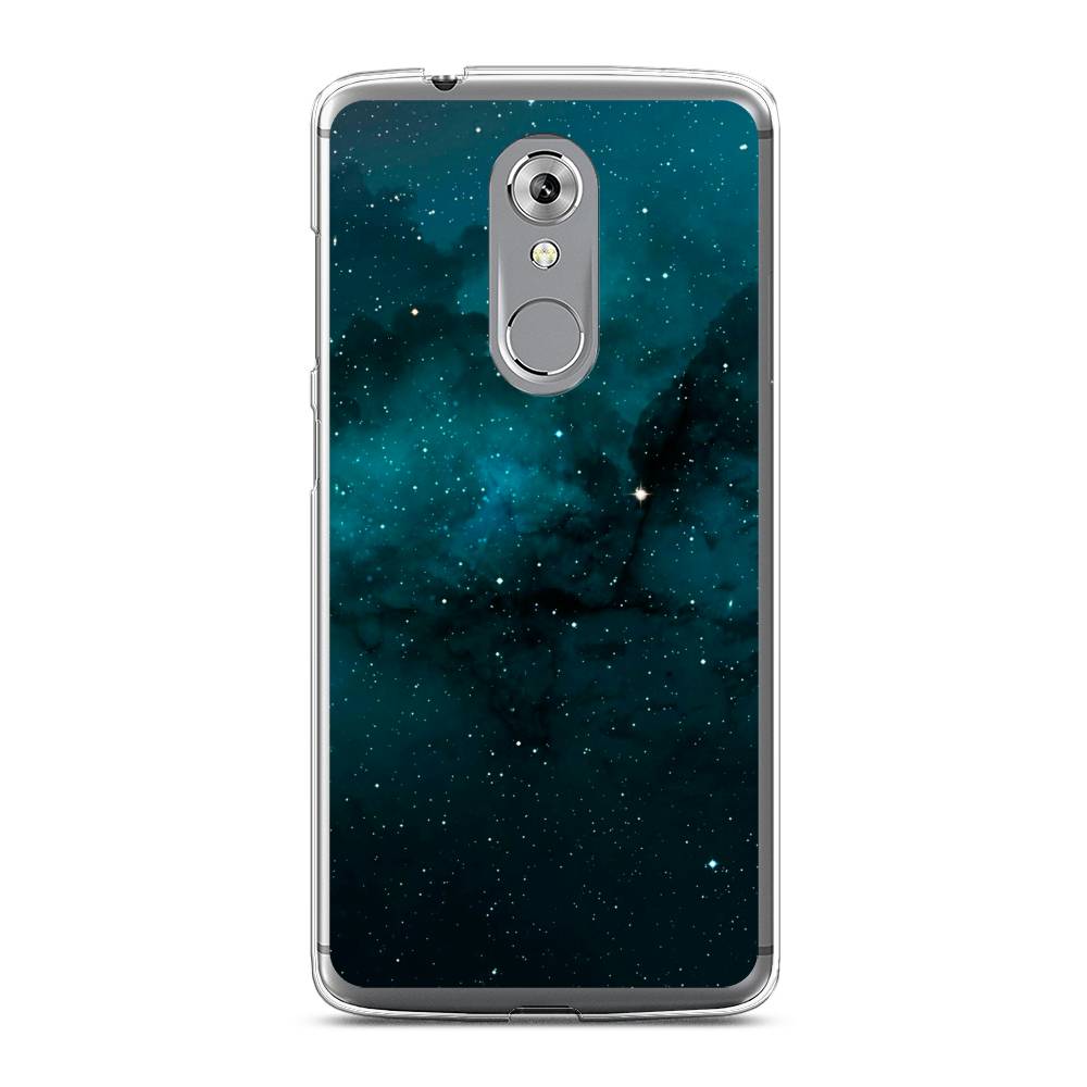 

Чехол на ZTE Axon 7 "Синий космос", 131450-2