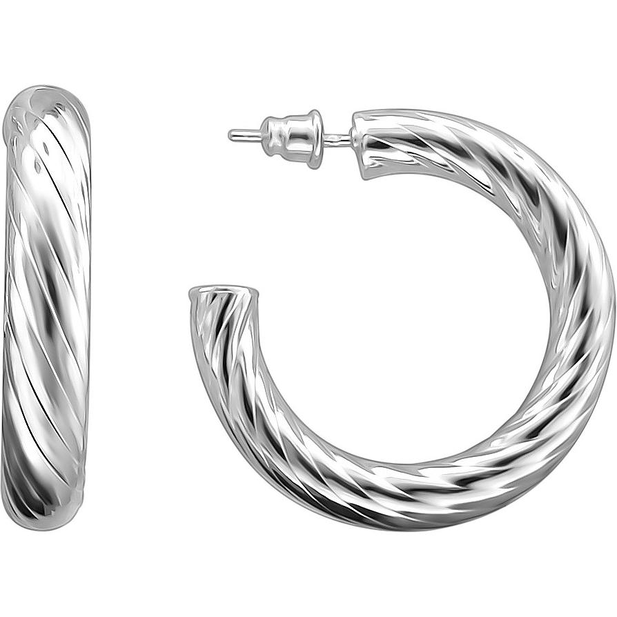 

Серьги женские из серебра Эстет С32С050439, без вставки, С32С050439