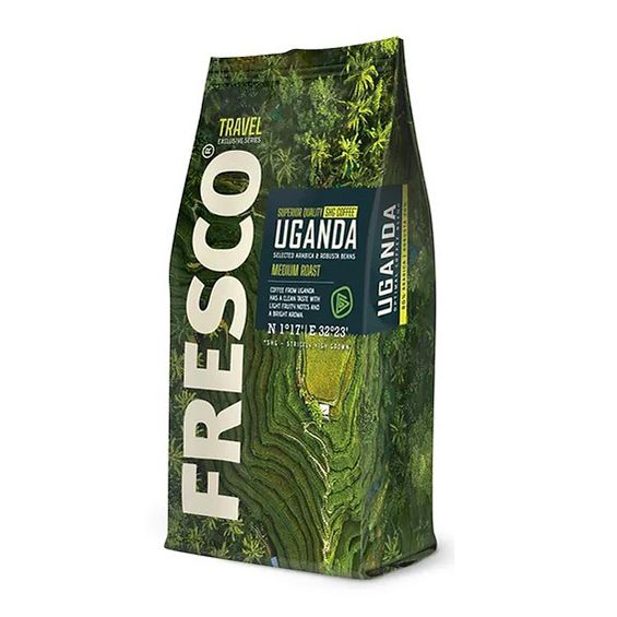 Кофе Fresco Uganda в зернах 900 г
