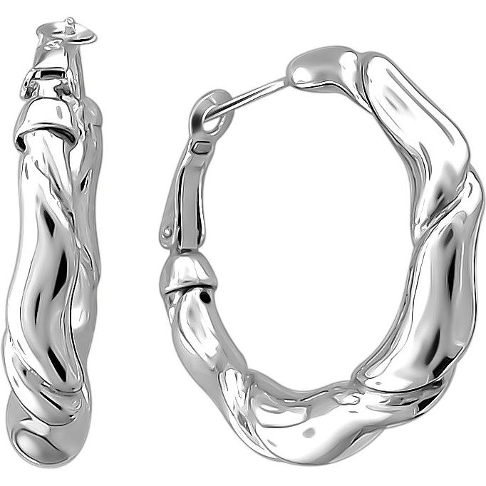 

Серьги женские из серебра Эстет С32С050295, без вставки, С32С050295