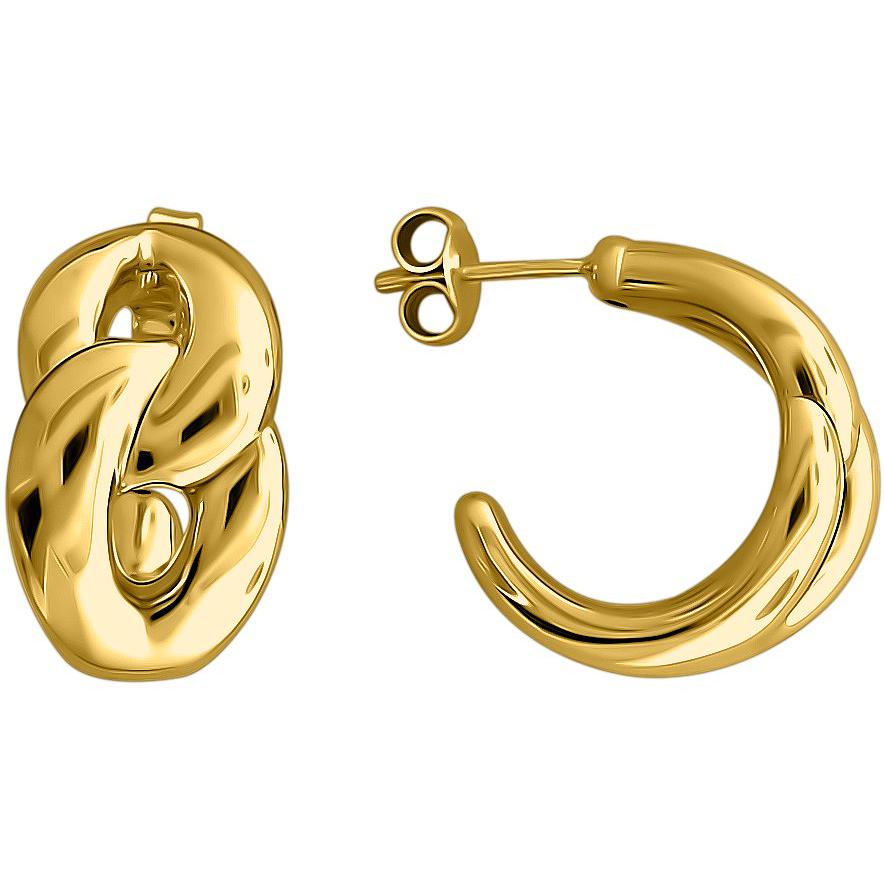 

Серьги конго из серебра Эстет С32С050277ПЖ, без вставки, С32С050277ПЖ