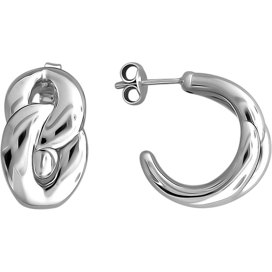 

Серьги женские из серебра Эстет С32С050276, без вставки, С32С050276